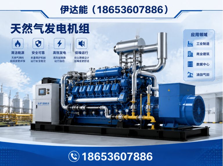 昌乐县天然气发电机组展示图